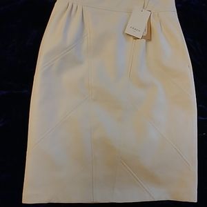 NWT! Vegan leather! high waisted skirt!